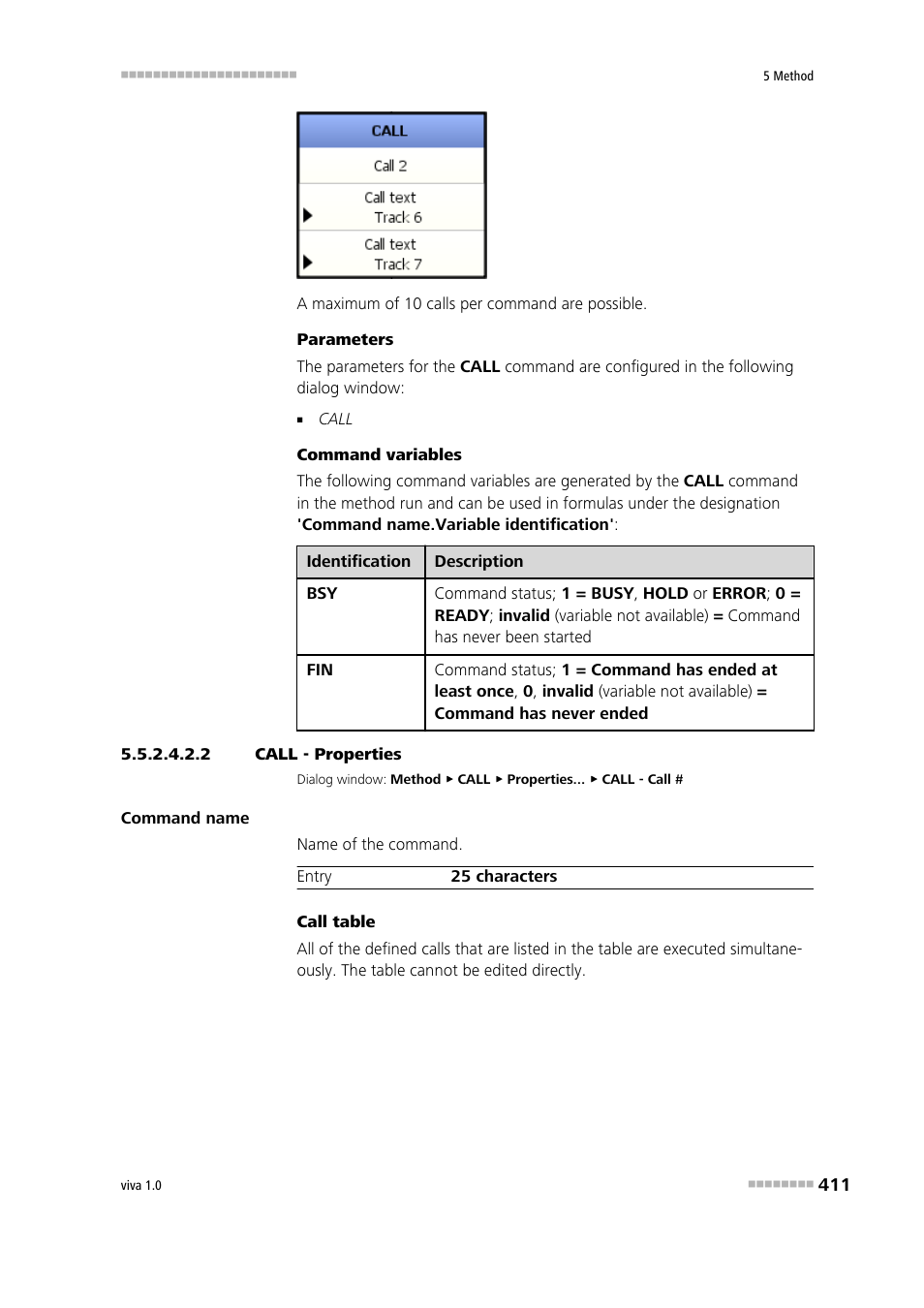 2 call - properties | Metrohm viva 1.0 Manual User Manual | Page 423 / 898