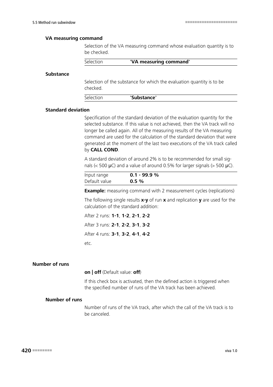 Metrohm viva 1.0 Manual User Manual | Page 432 / 898