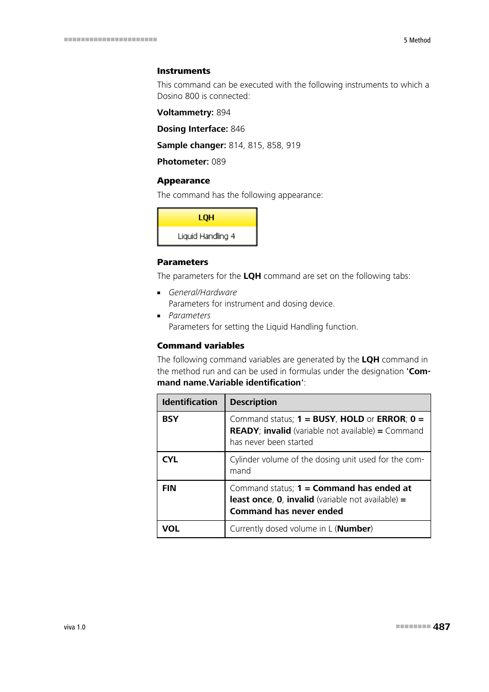 Metrohm viva 1.0 Manual User Manual | Page 499 / 898