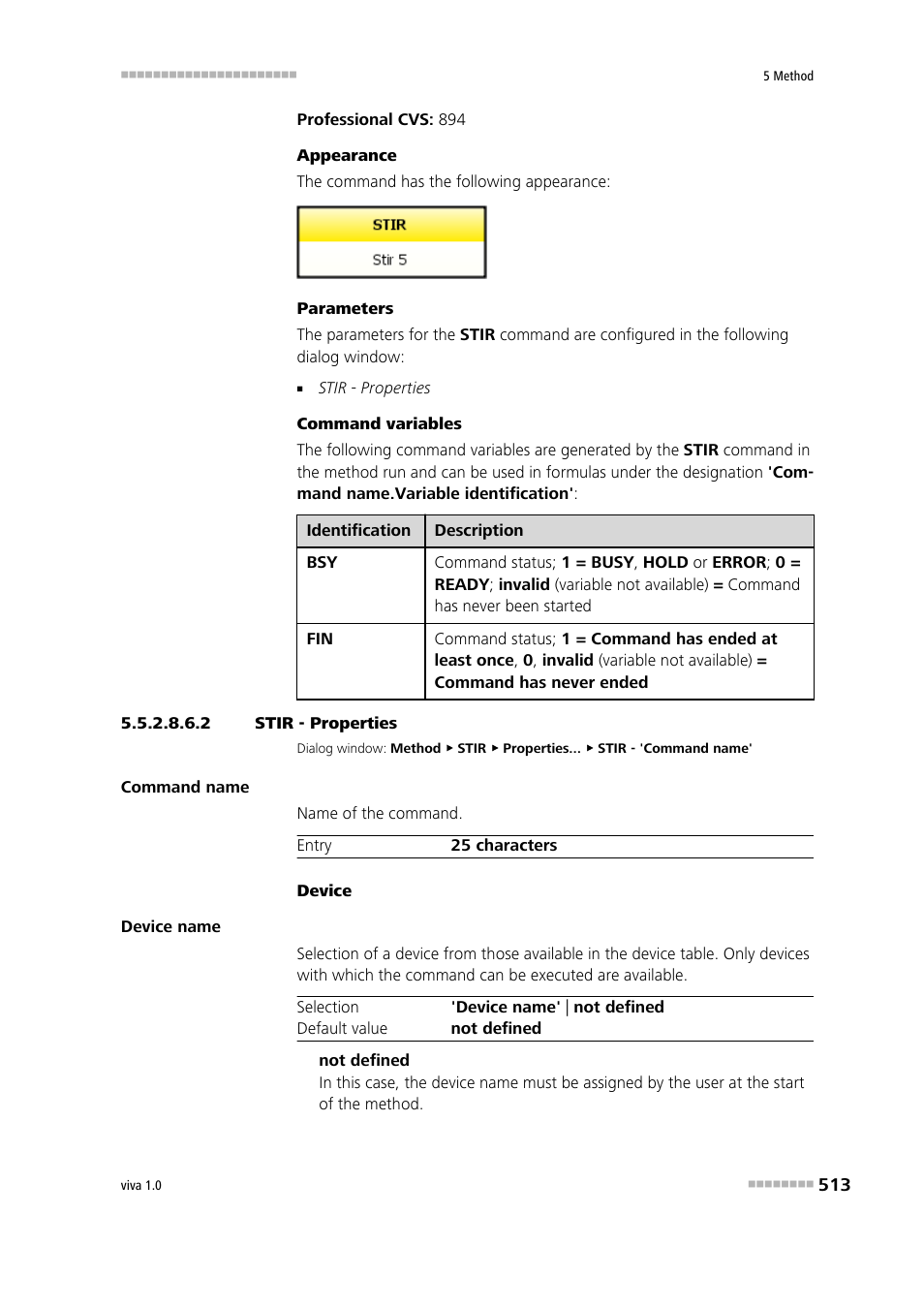 2 stir - properties | Metrohm viva 1.0 Manual User Manual | Page 525 / 898