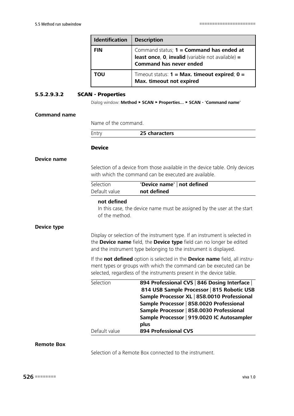 2 scan - properties | Metrohm viva 1.0 Manual User Manual | Page 538 / 898