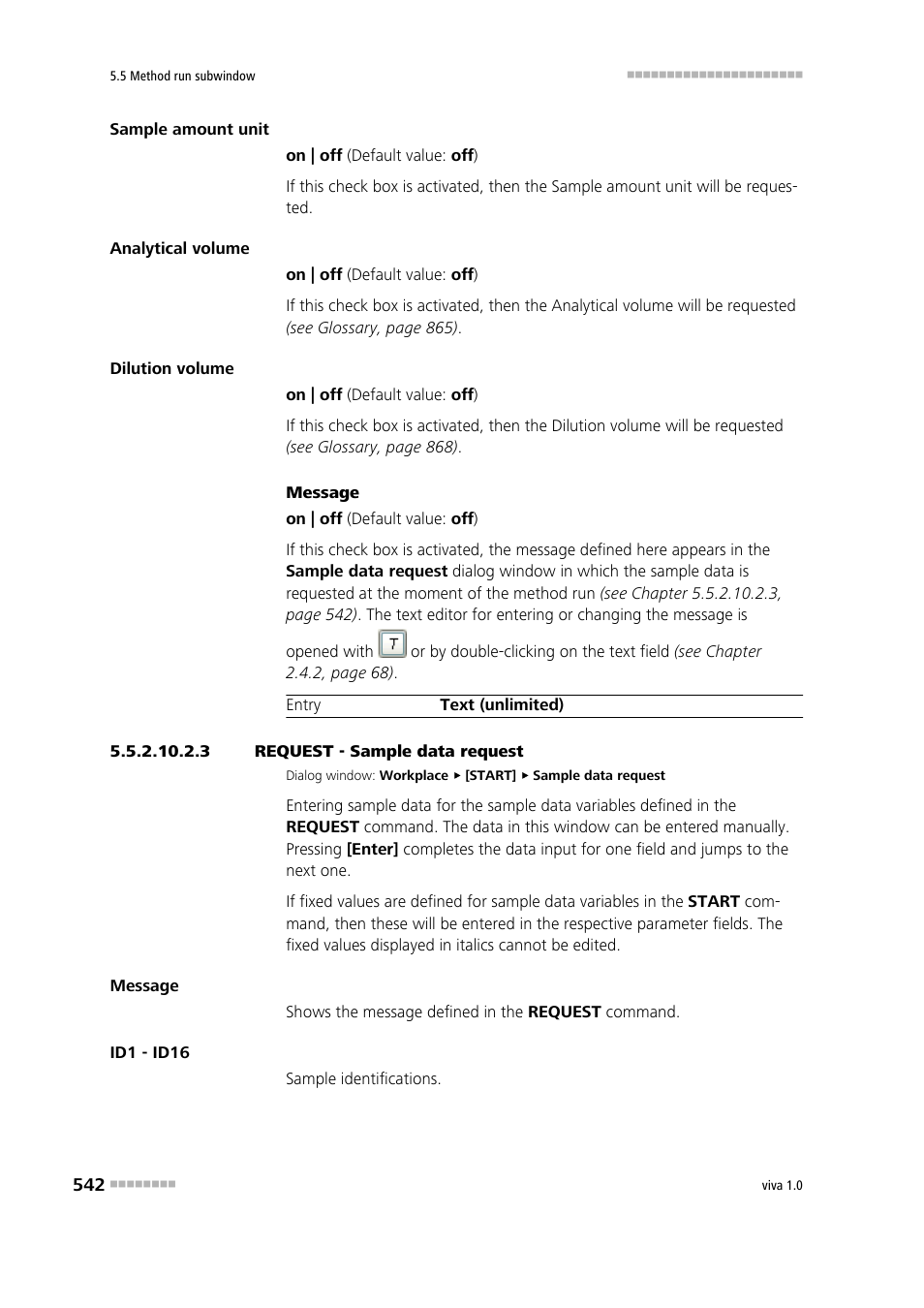 3 request - sample data request | Metrohm viva 1.0 Manual User Manual | Page 554 / 898