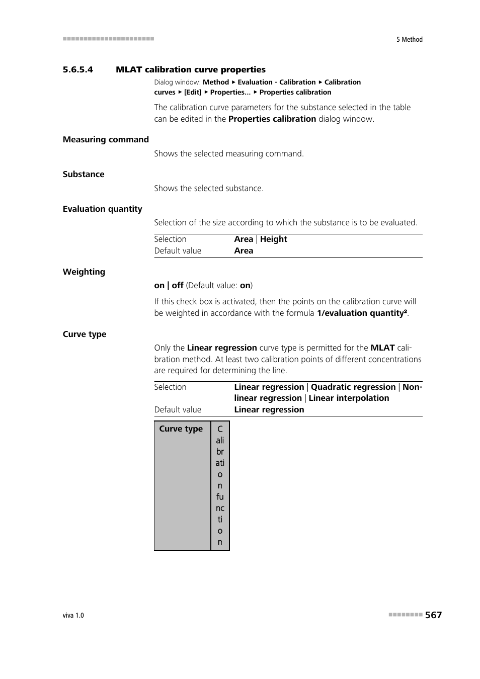 4 mlat calibration curve properties | Metrohm viva 1.0 Manual User Manual | Page 579 / 898