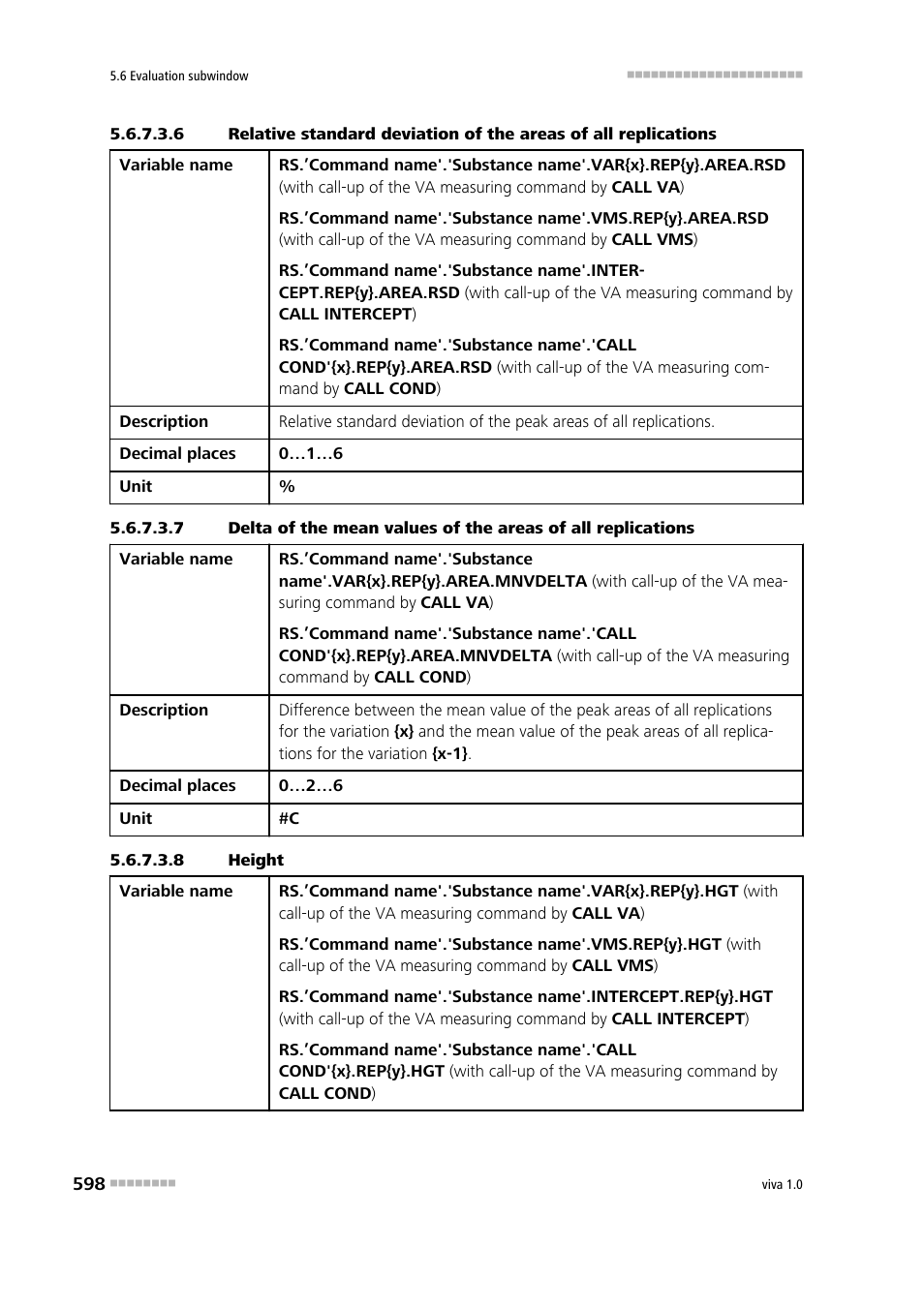 8 height | Metrohm viva 1.0 Manual User Manual | Page 610 / 898