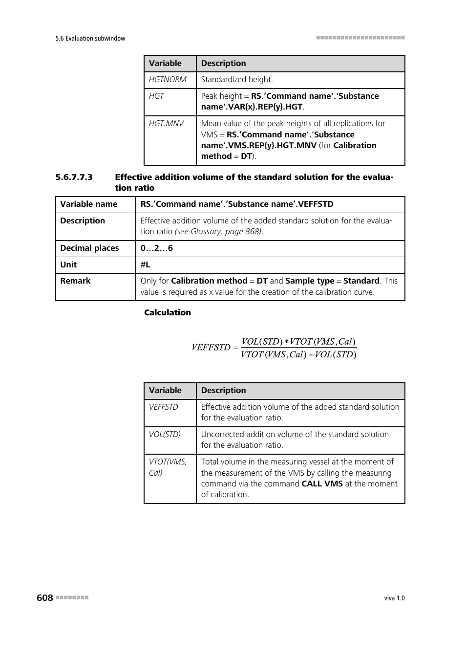 Metrohm viva 1.0 Manual User Manual | Page 620 / 898