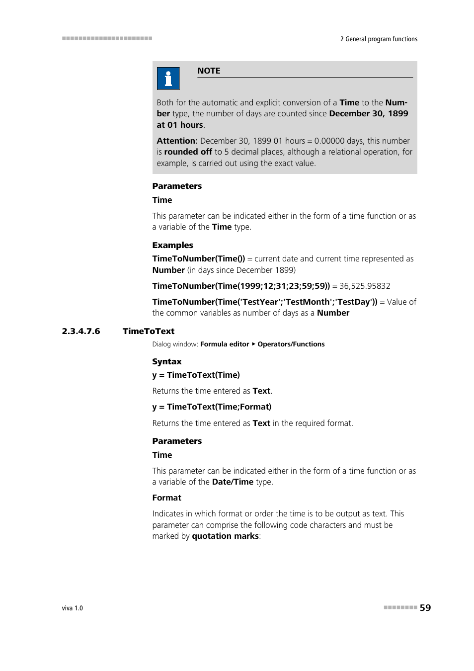 6 timetotext, Timetotext | Metrohm viva 1.0 Manual User Manual | Page 71 / 898