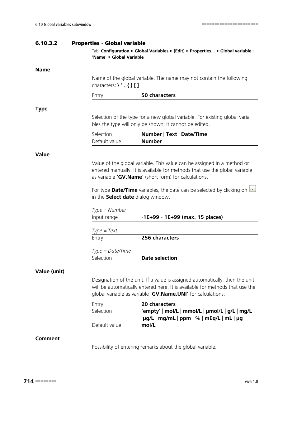 2 properties - global variable | Metrohm viva 1.0 Manual User Manual | Page 726 / 898