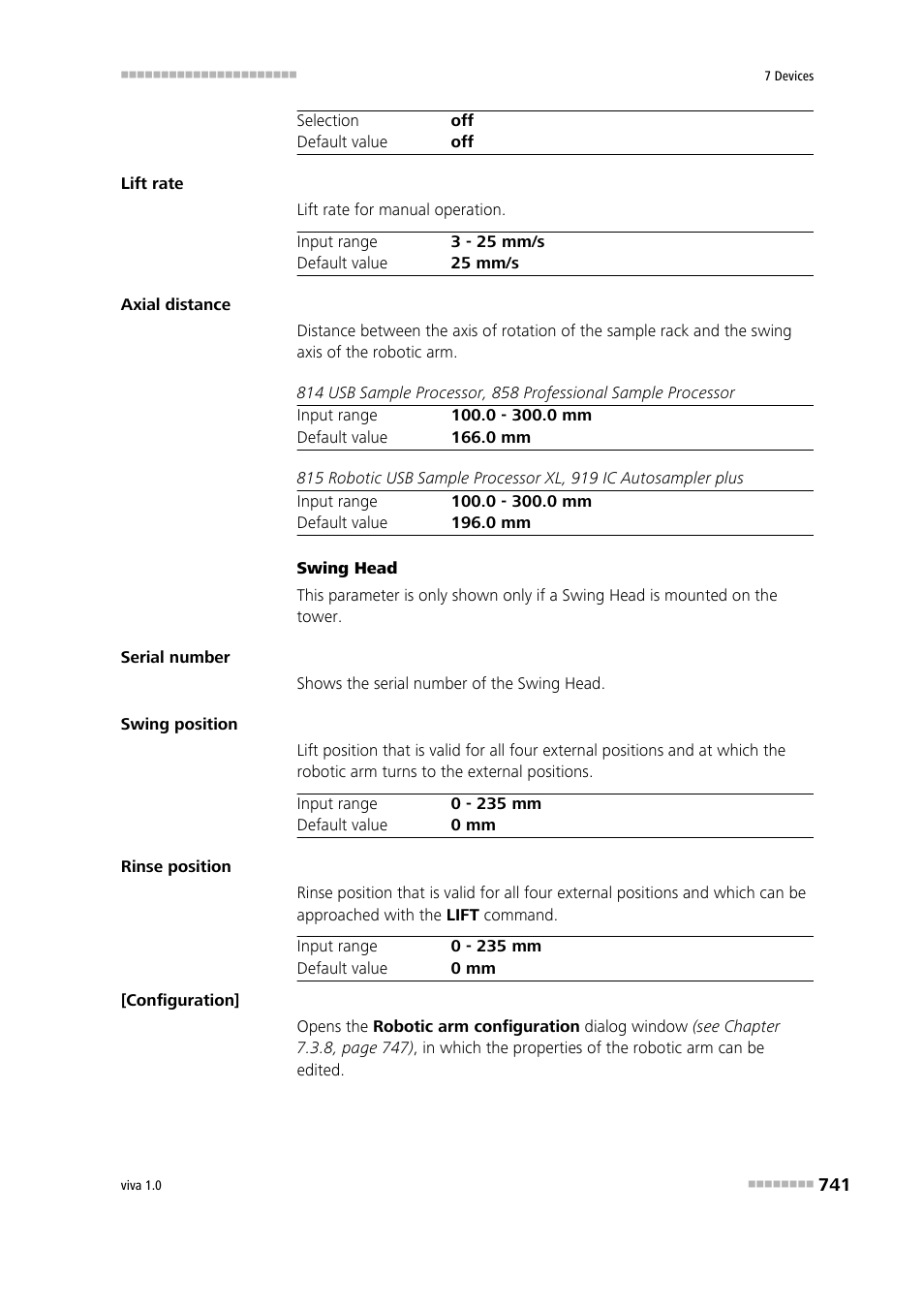 Metrohm viva 1.0 Manual User Manual | Page 753 / 898