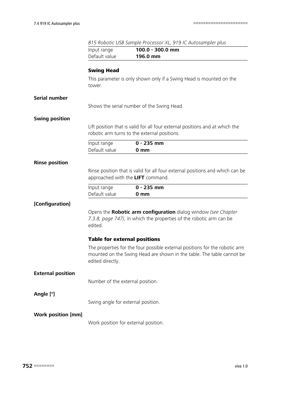 Metrohm viva 1.0 Manual User Manual | Page 764 / 898