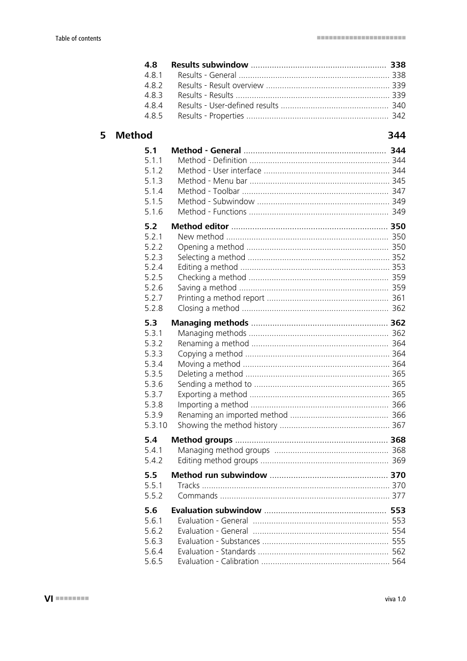 Metrohm viva 1.0 Manual User Manual | Page 8 / 898