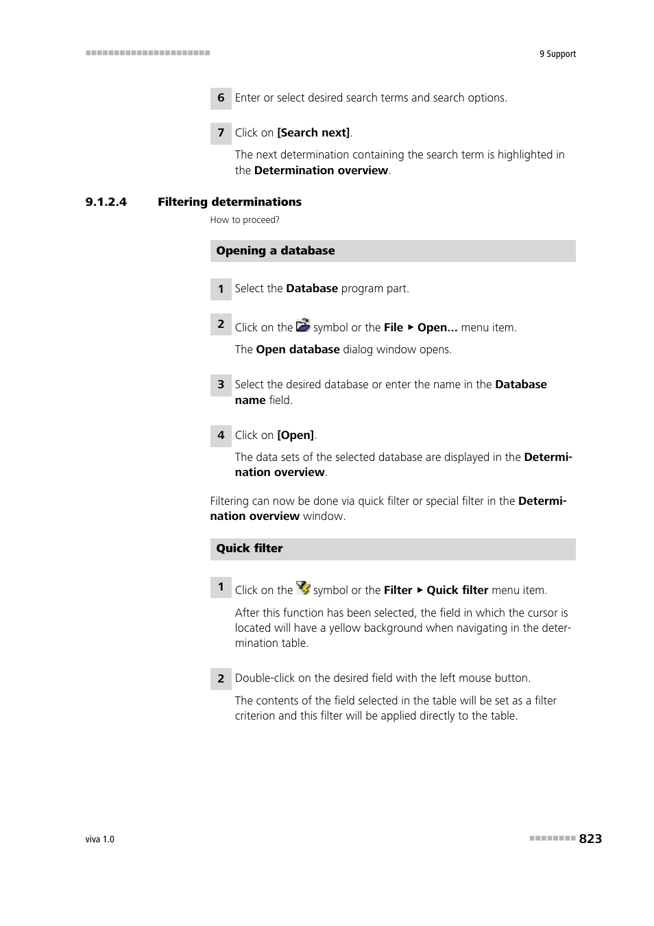 4 filtering determinations | Metrohm viva 1.0 Manual User Manual | Page 835 / 898