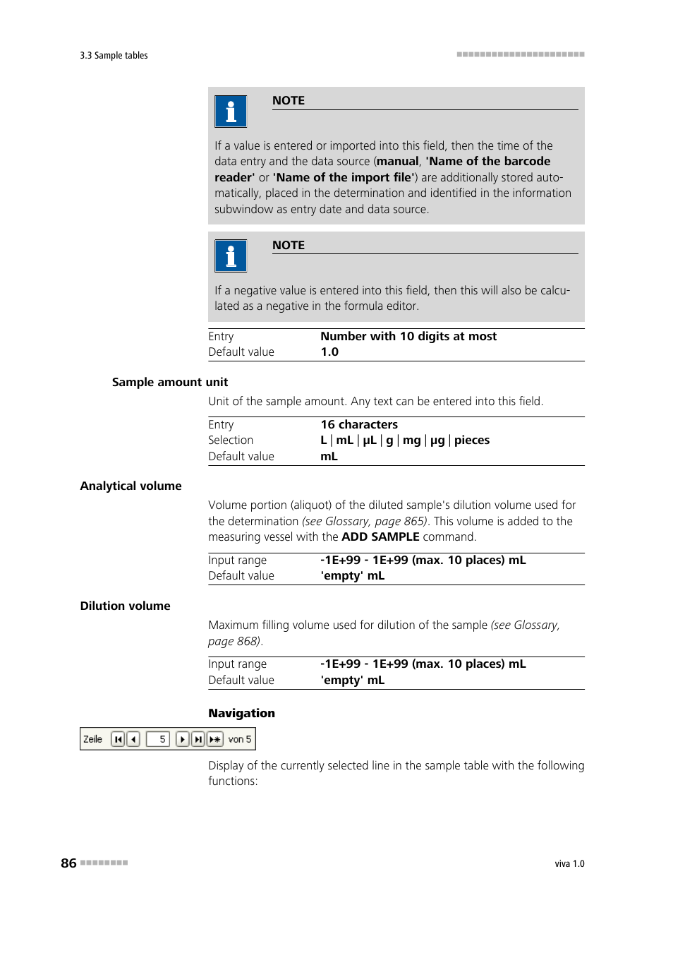 Metrohm viva 1.0 Manual User Manual | Page 98 / 898