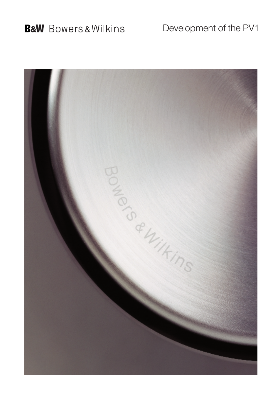 Bowers & Wilkins PV1 User Manual | 8 pages