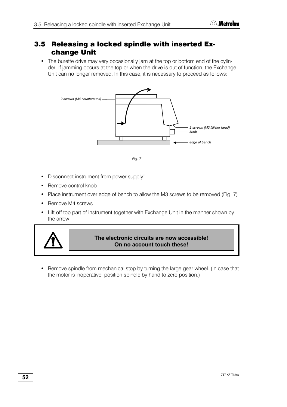 Metrohm 787 KF Titrino User Manual | Page 56 / 83