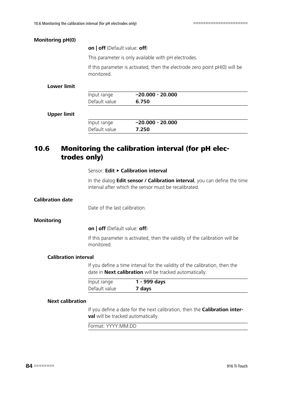 Only) | Metrohm 916 Ti-Touch User Manual | Page 100 / 459