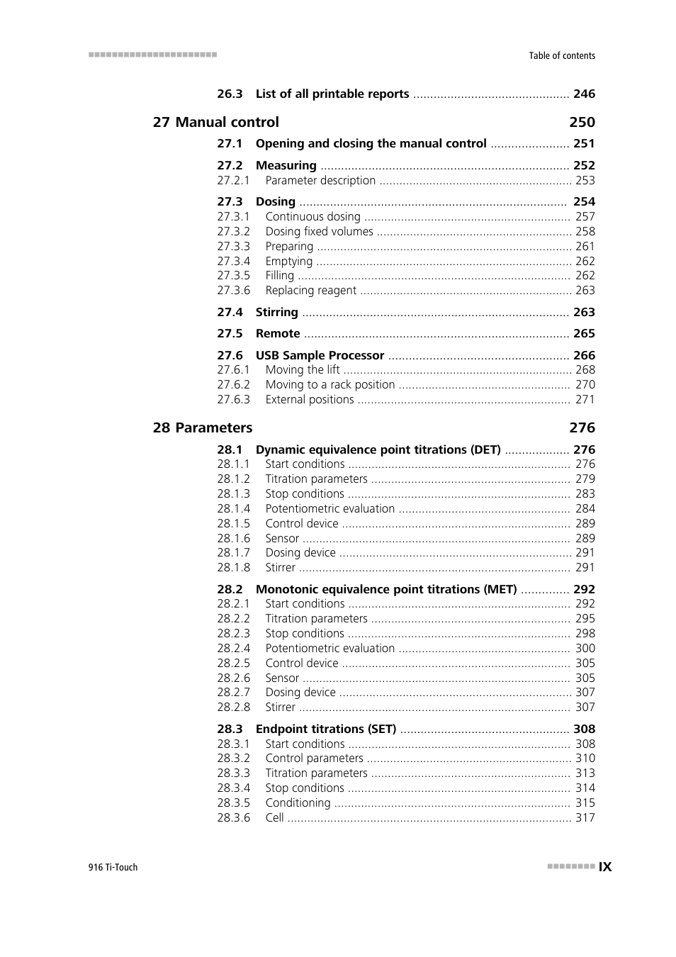 Metrohm 916 Ti-Touch User Manual | Page 11 / 459