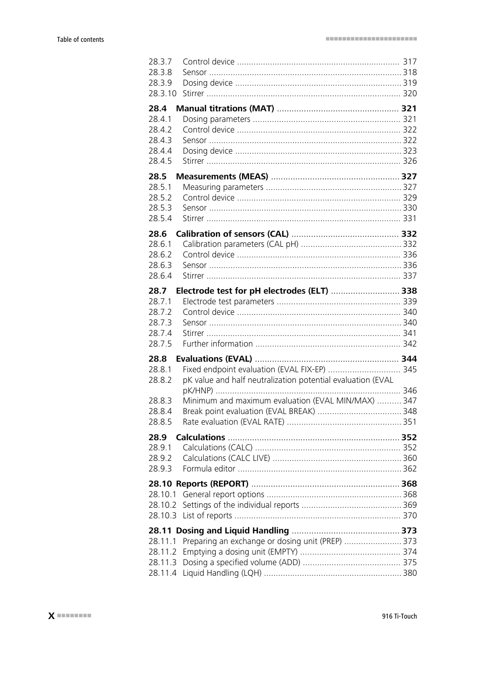 Metrohm 916 Ti-Touch User Manual | Page 12 / 459