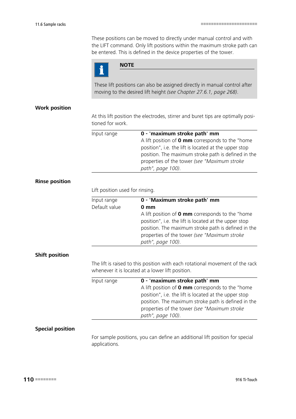 Metrohm 916 Ti-Touch User Manual | Page 126 / 459