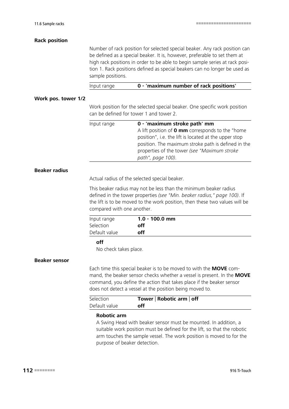 Metrohm 916 Ti-Touch User Manual | Page 128 / 459