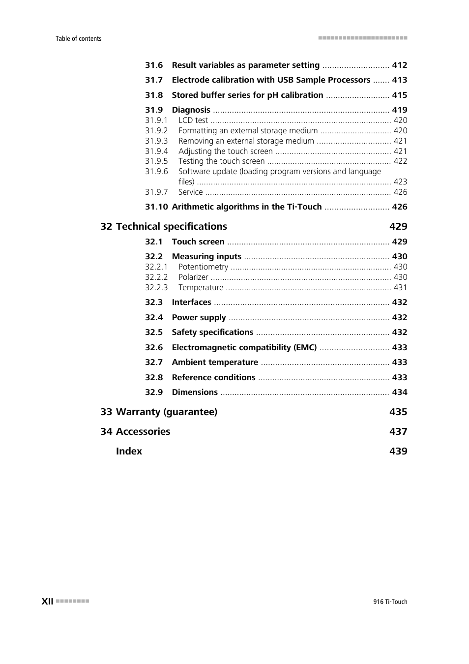 Metrohm 916 Ti-Touch User Manual | Page 14 / 459