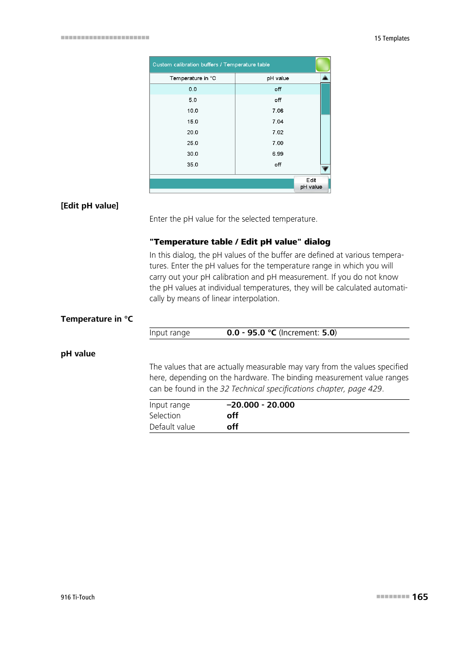 Metrohm 916 Ti-Touch User Manual | Page 181 / 459