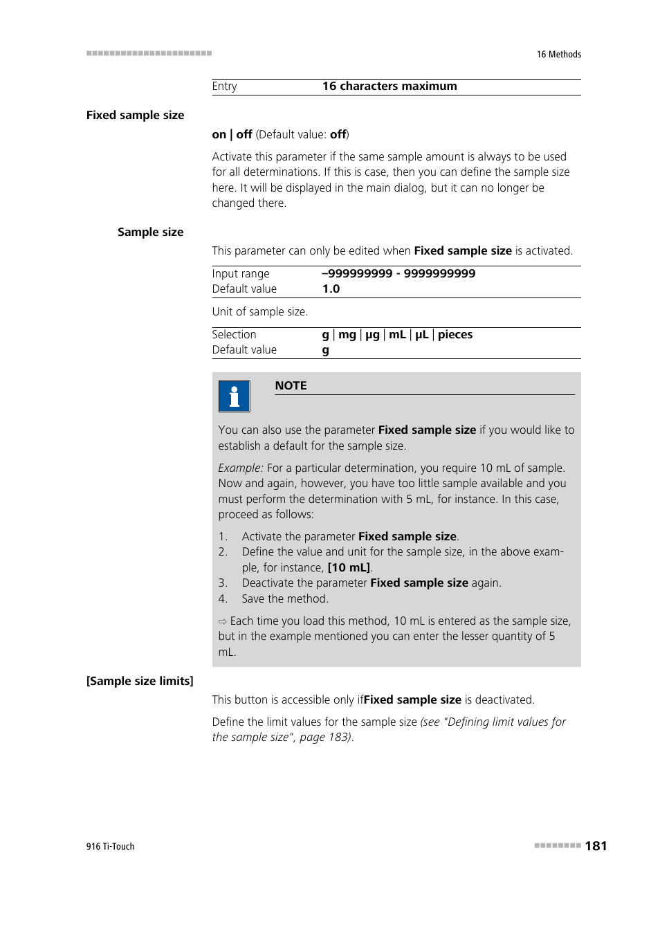 Metrohm 916 Ti-Touch User Manual | Page 197 / 459