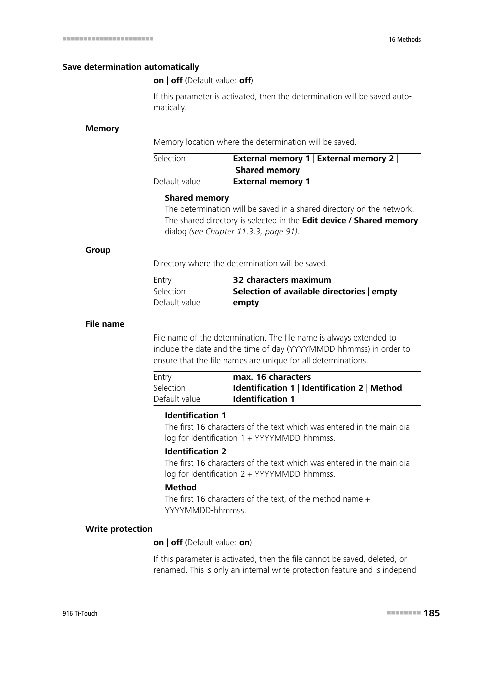 Metrohm 916 Ti-Touch User Manual | Page 201 / 459