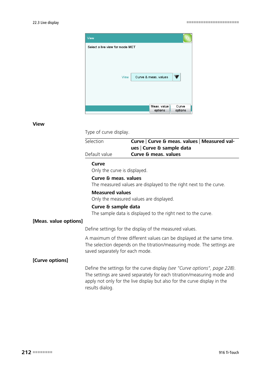 Metrohm 916 Ti-Touch User Manual | Page 228 / 459