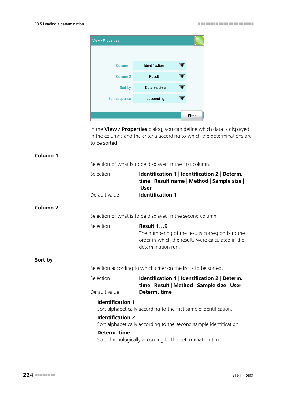 Metrohm 916 Ti-Touch User Manual | Page 240 / 459