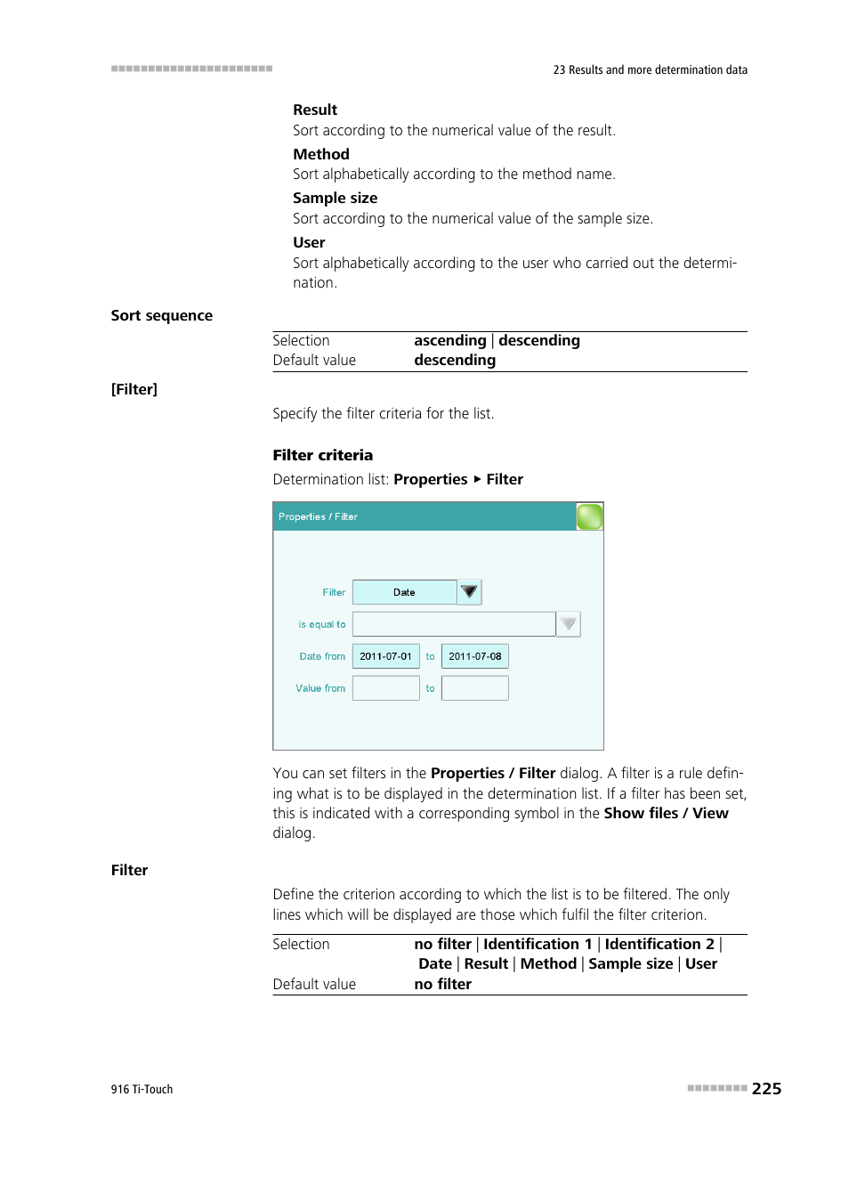 Metrohm 916 Ti-Touch User Manual | Page 241 / 459