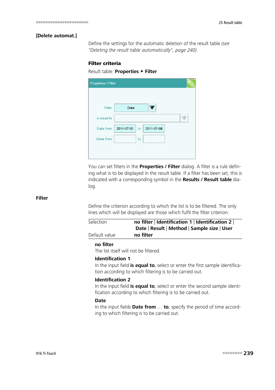 Metrohm 916 Ti-Touch User Manual | Page 255 / 459