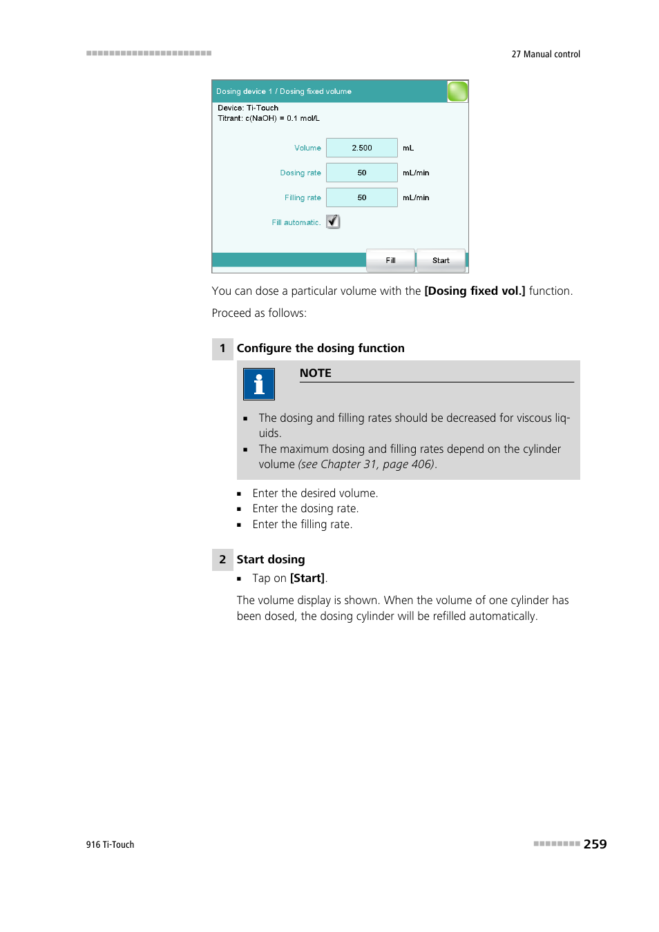 Metrohm 916 Ti-Touch User Manual | Page 275 / 459