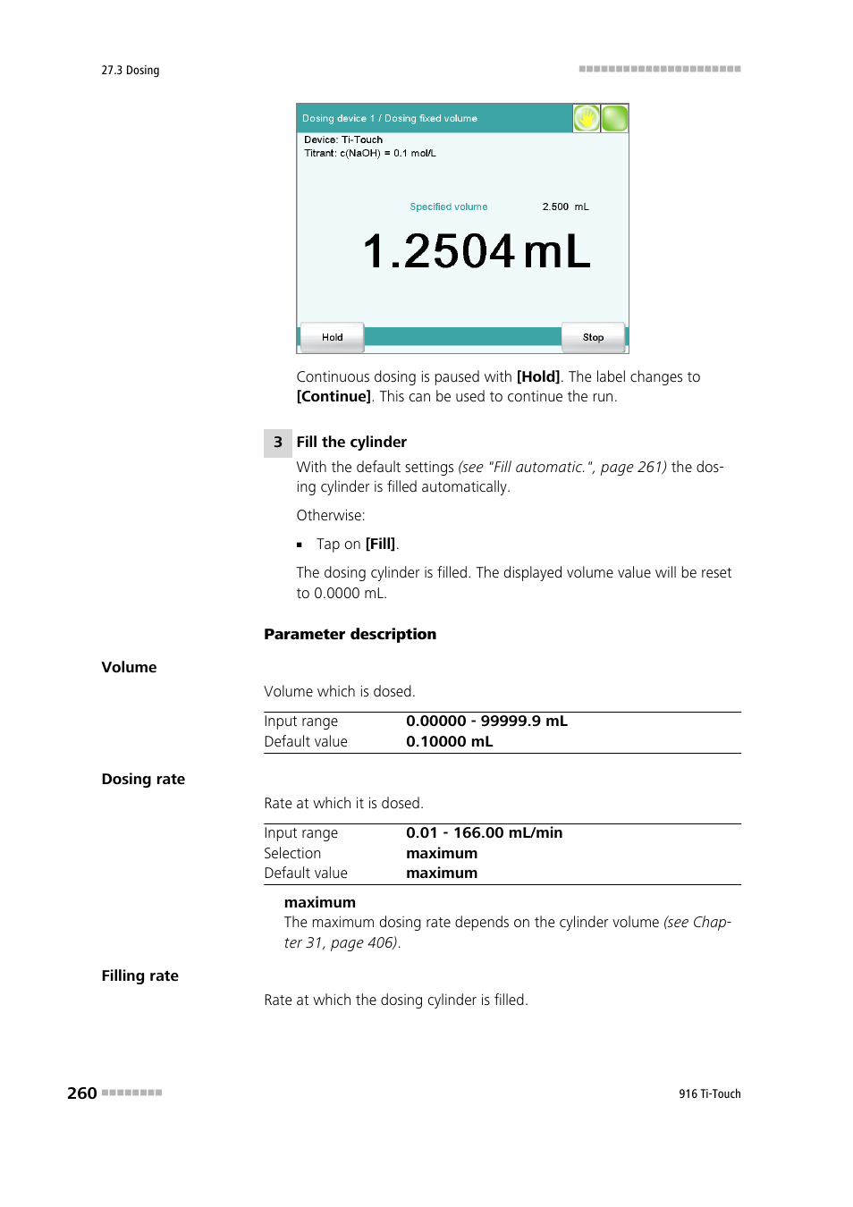 Metrohm 916 Ti-Touch User Manual | Page 276 / 459