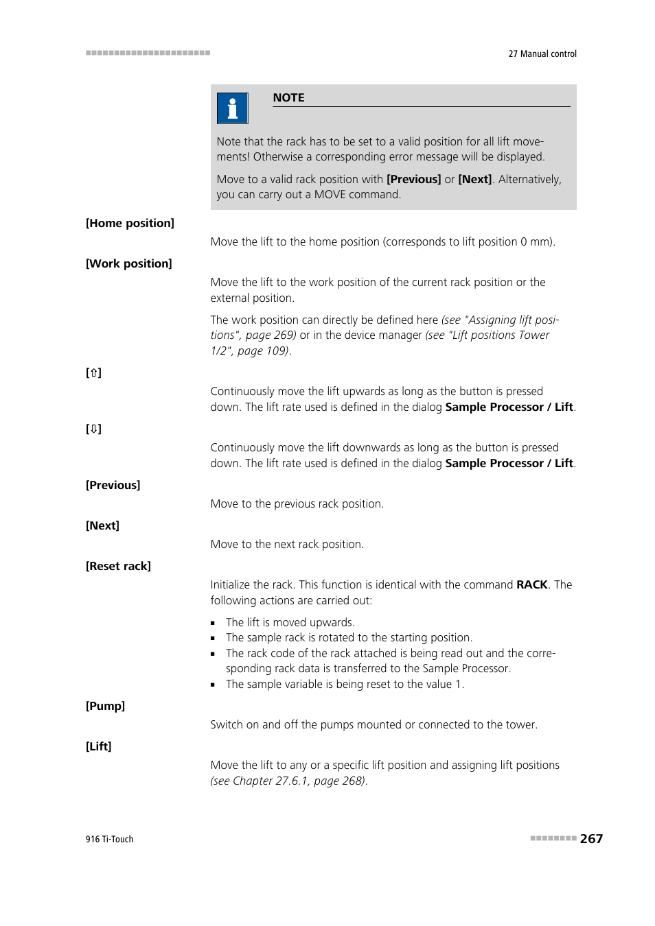 Metrohm 916 Ti-Touch User Manual | Page 283 / 459