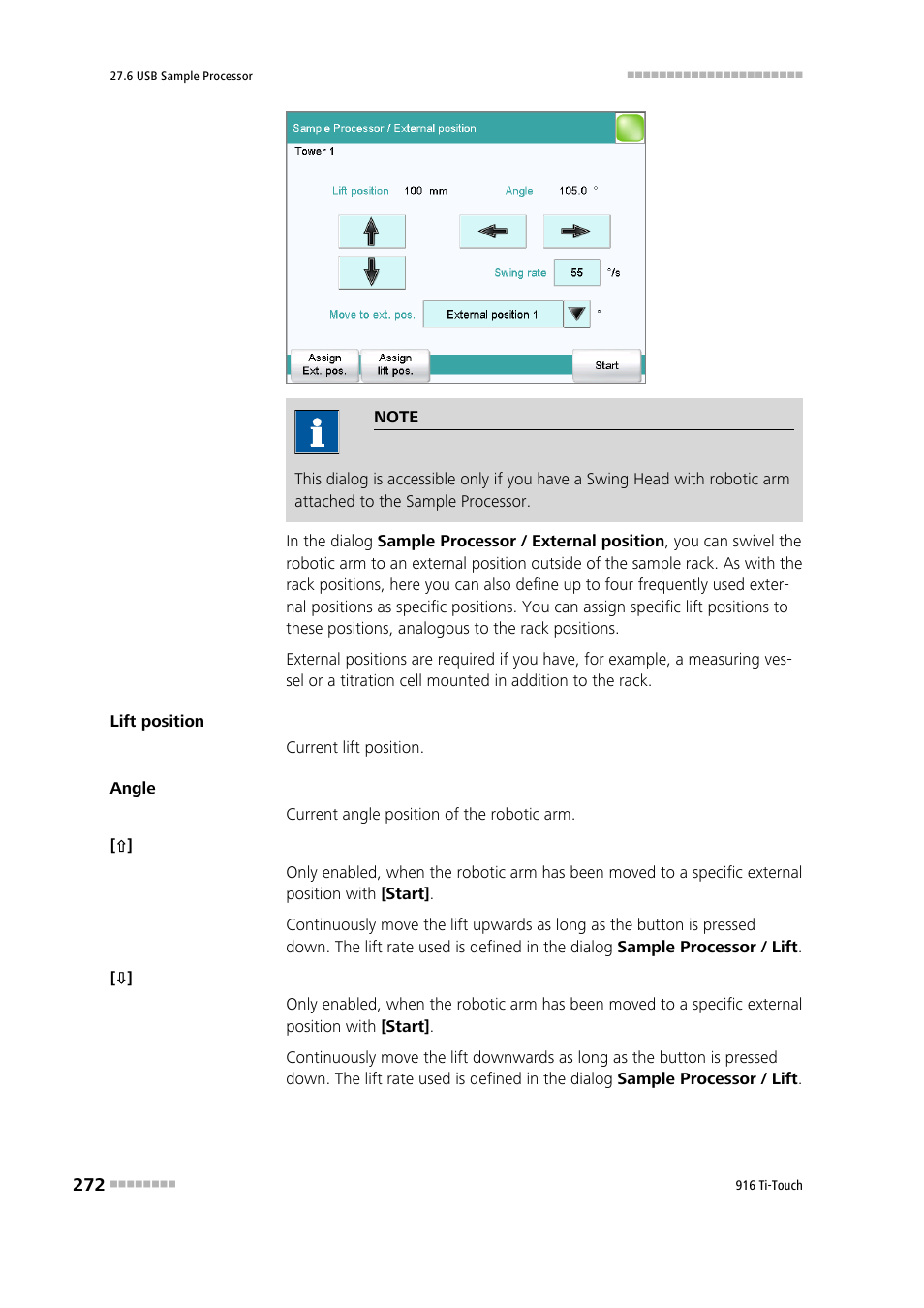 Metrohm 916 Ti-Touch User Manual | Page 288 / 459