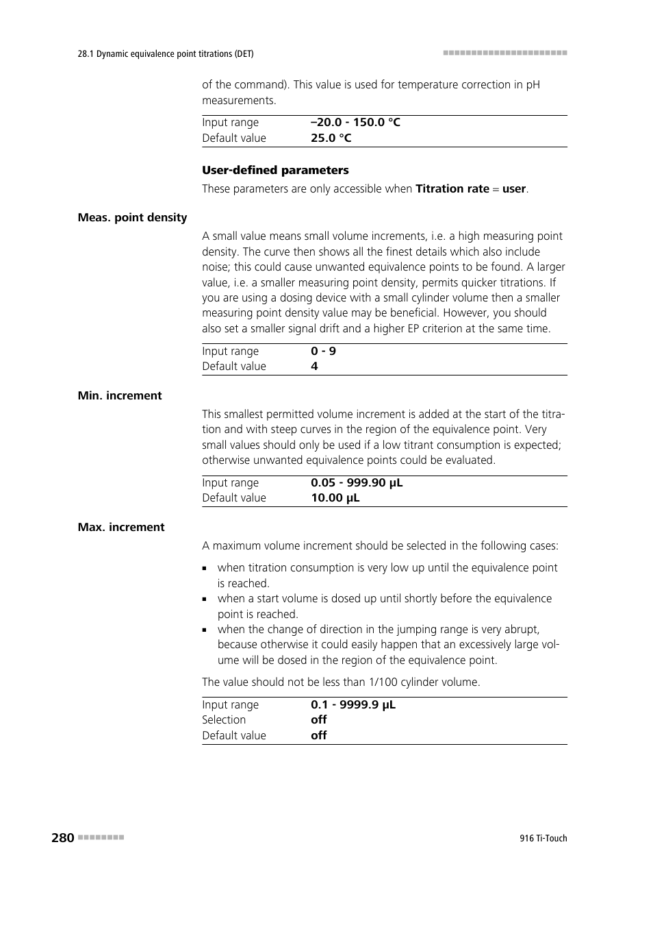 Metrohm 916 Ti-Touch User Manual | Page 296 / 459