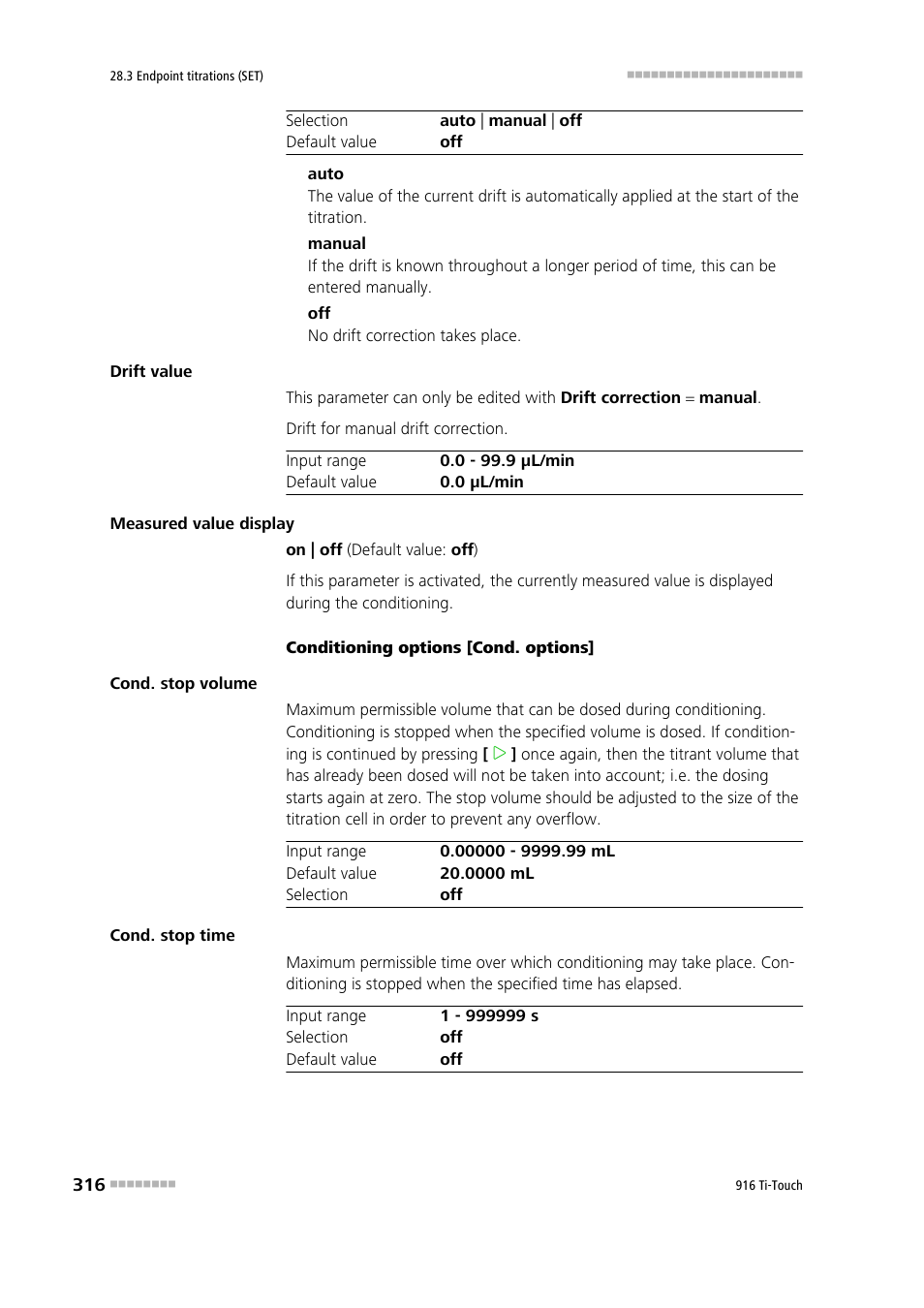 Metrohm 916 Ti-Touch User Manual | Page 332 / 459