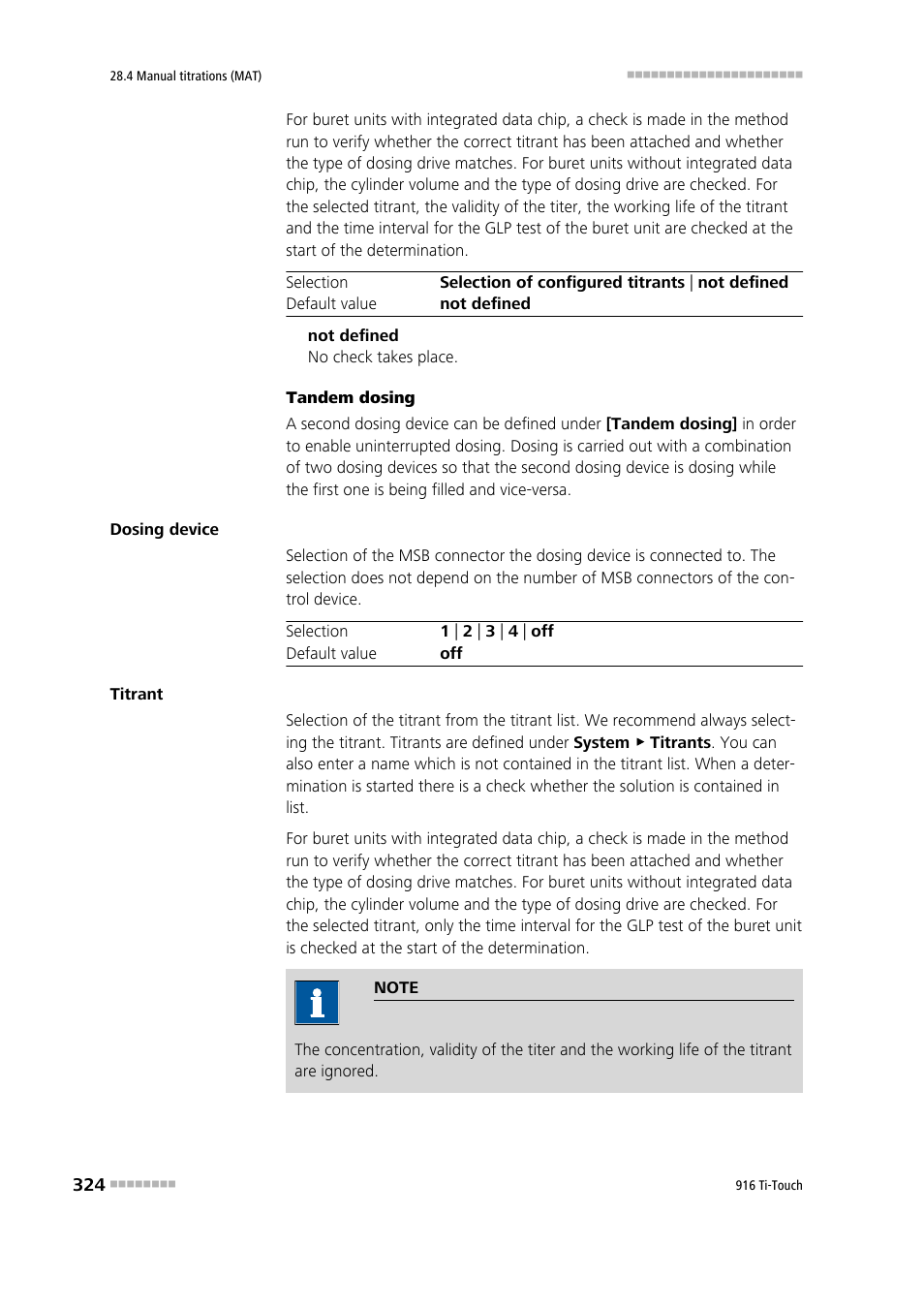 Metrohm 916 Ti-Touch User Manual | Page 340 / 459