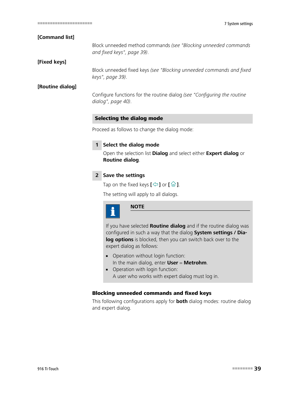 Metrohm 916 Ti-Touch User Manual | Page 55 / 459