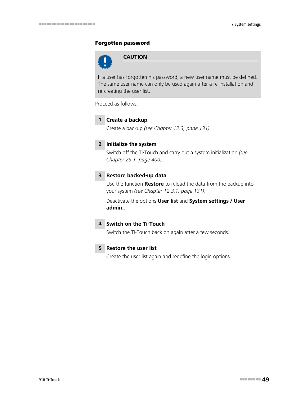 Metrohm 916 Ti-Touch User Manual | Page 65 / 459