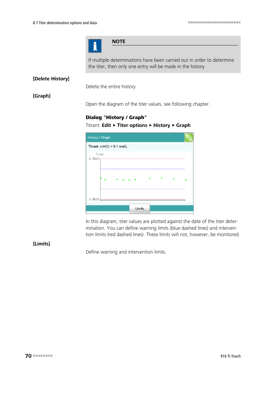 Metrohm 916 Ti-Touch User Manual | Page 86 / 459