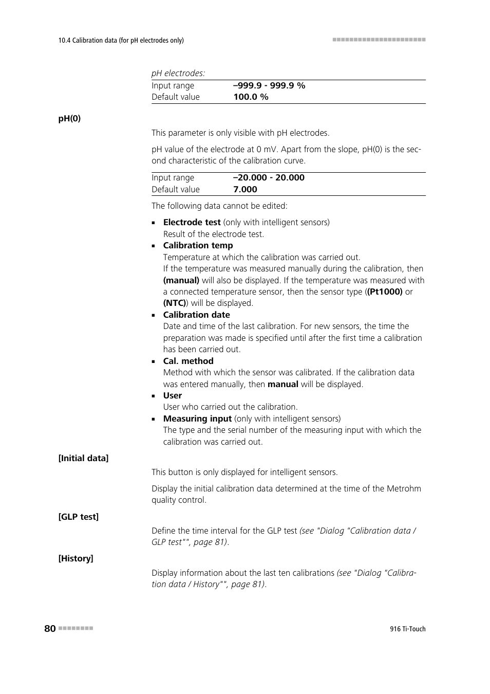 Metrohm 916 Ti-Touch User Manual | Page 96 / 459