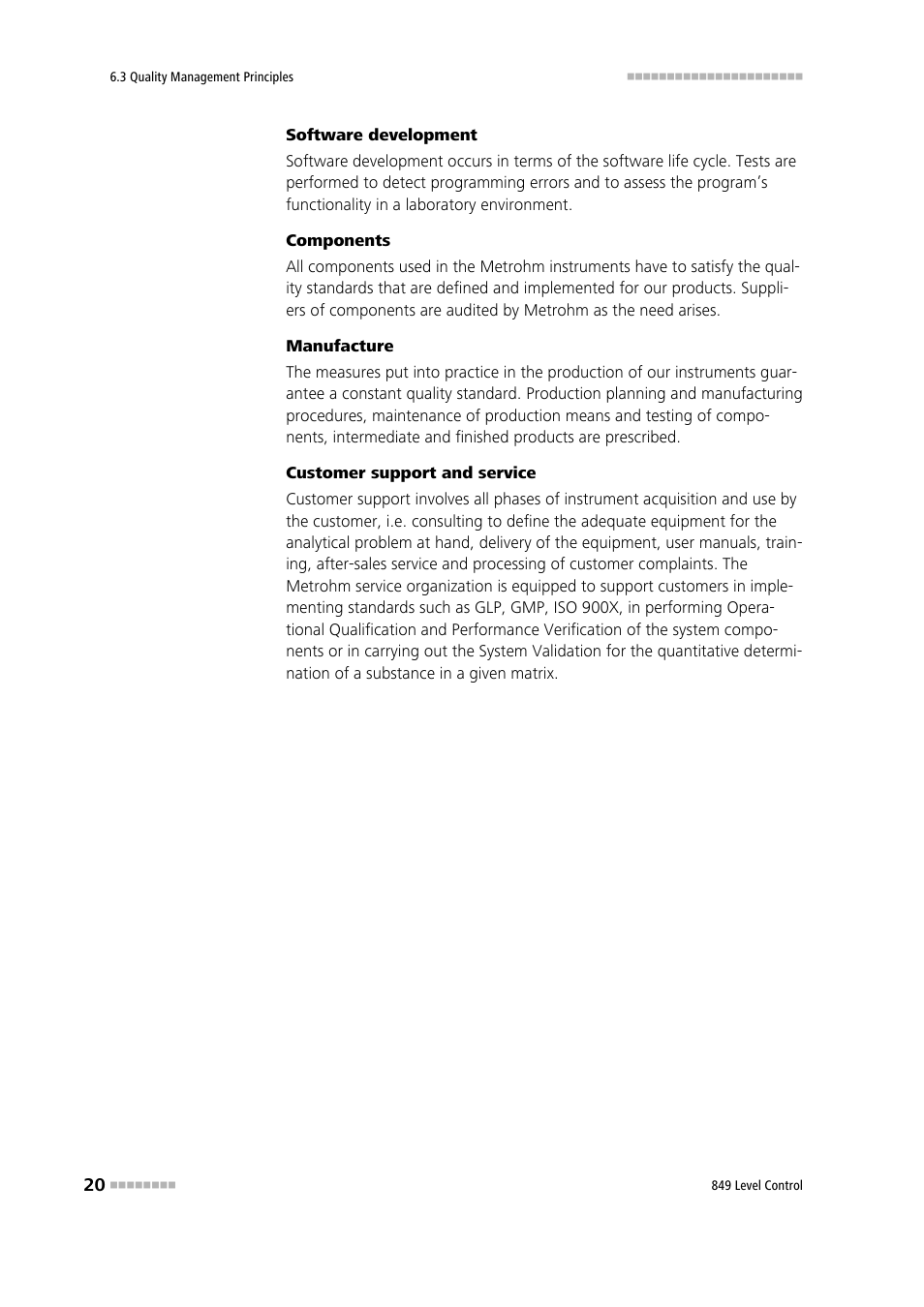 Metrohm 849 Level Control User Manual | Page 28 / 32