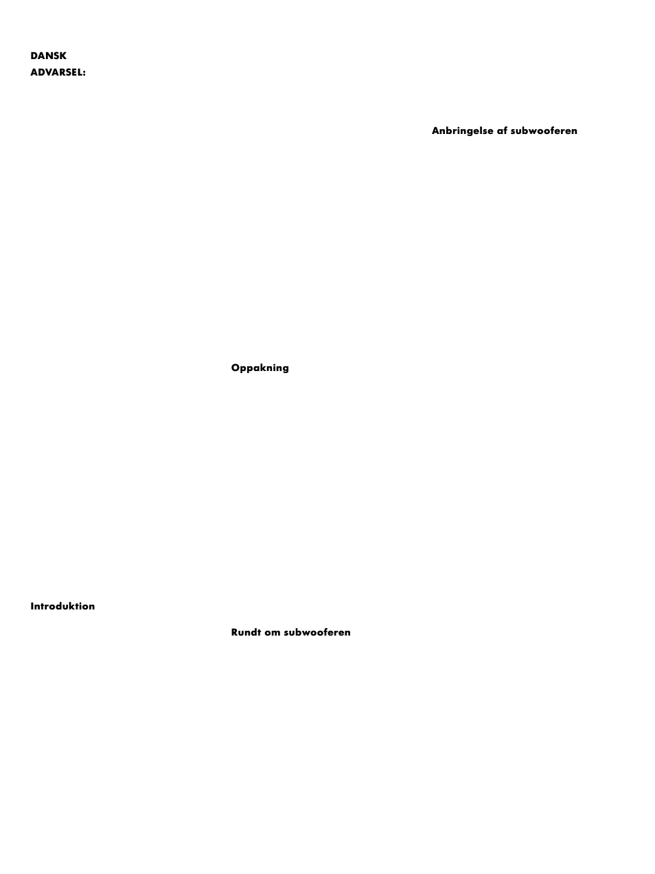 Bowers & Wilkins ASW 2500 User Manual | Page 27 / 38