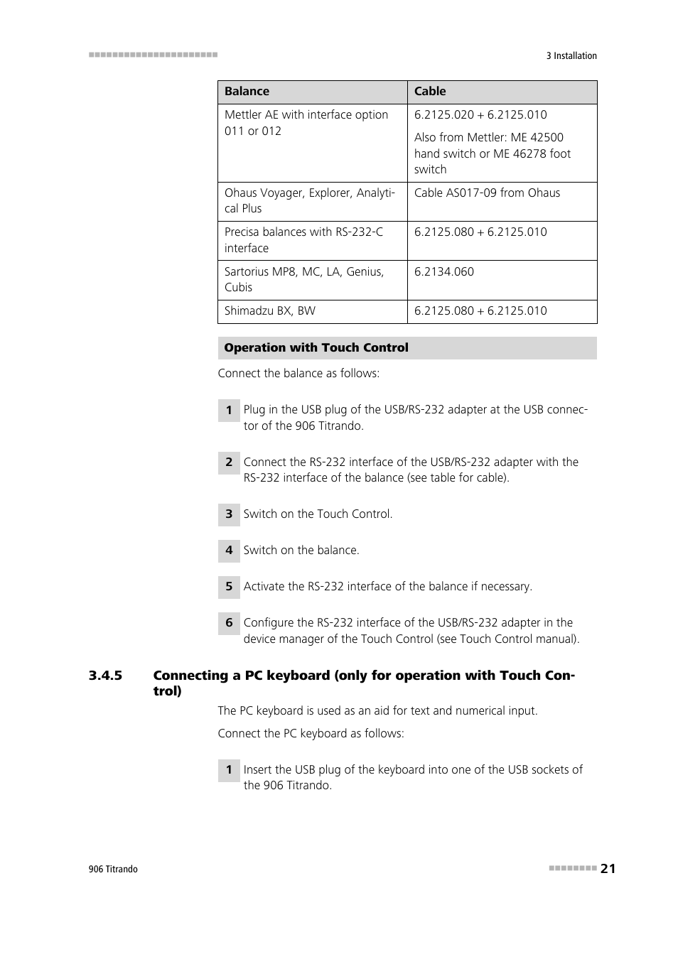 Metrohm 906 Titrando User Manual | Page 29 / 70