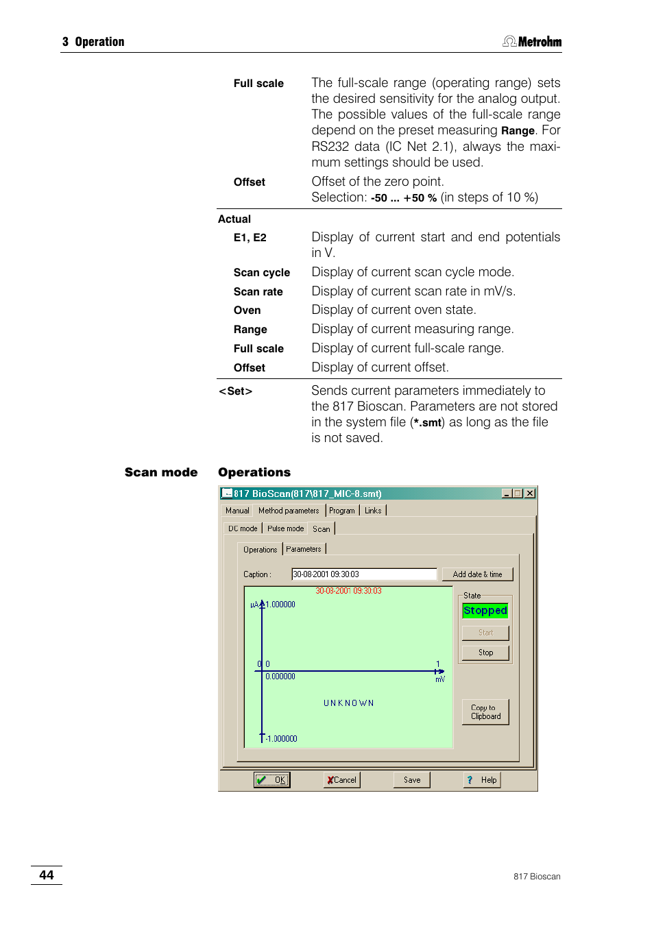 Metrohm 817 Bioscan User Manual | Page 52 / 85
