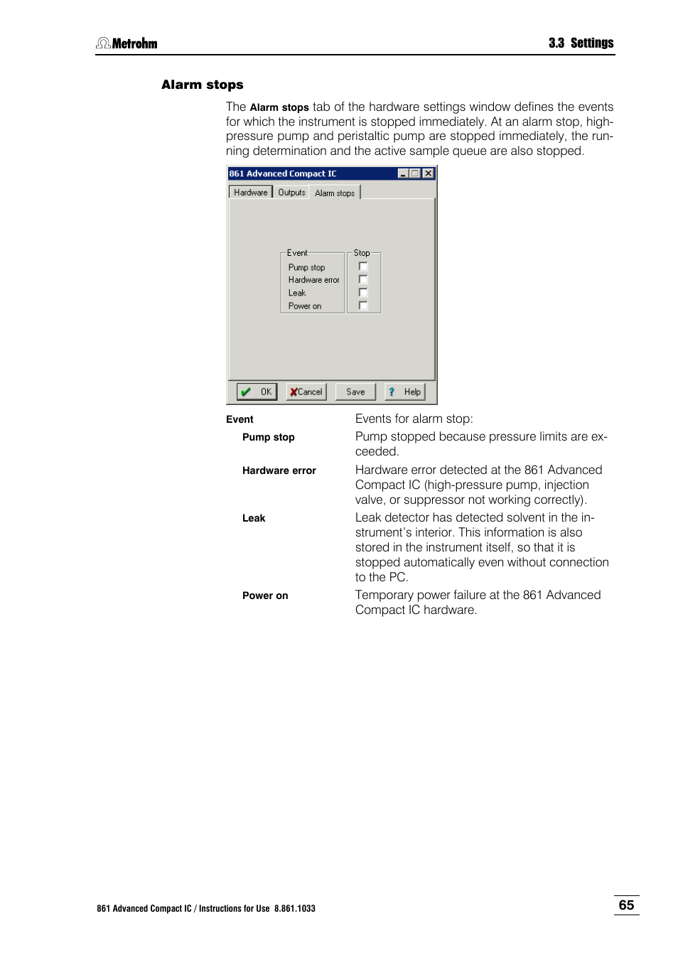 Metrohm 861 Advanced Compact IC User Manual | Page 75 / 119