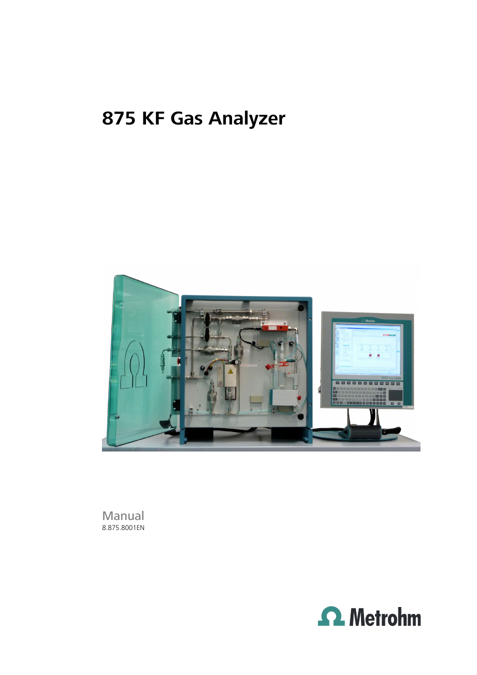 Metrohm 875 KF Gas Analyzer User Manual | 55 pages