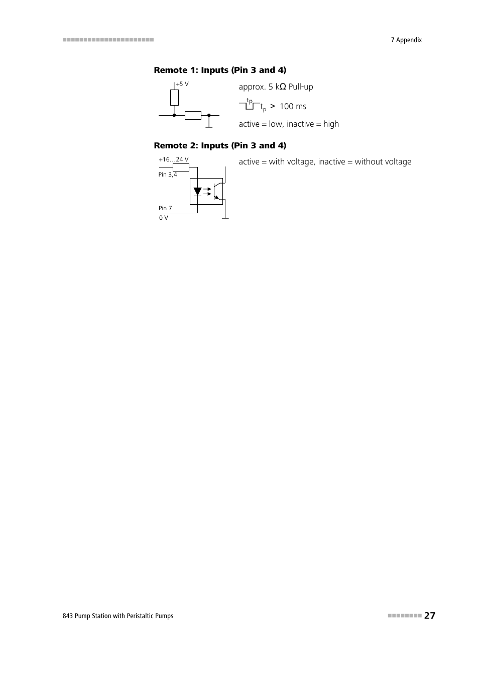 Metrohm 843 Pump Station with peristaltic pump User Manual | Page 35 / 56