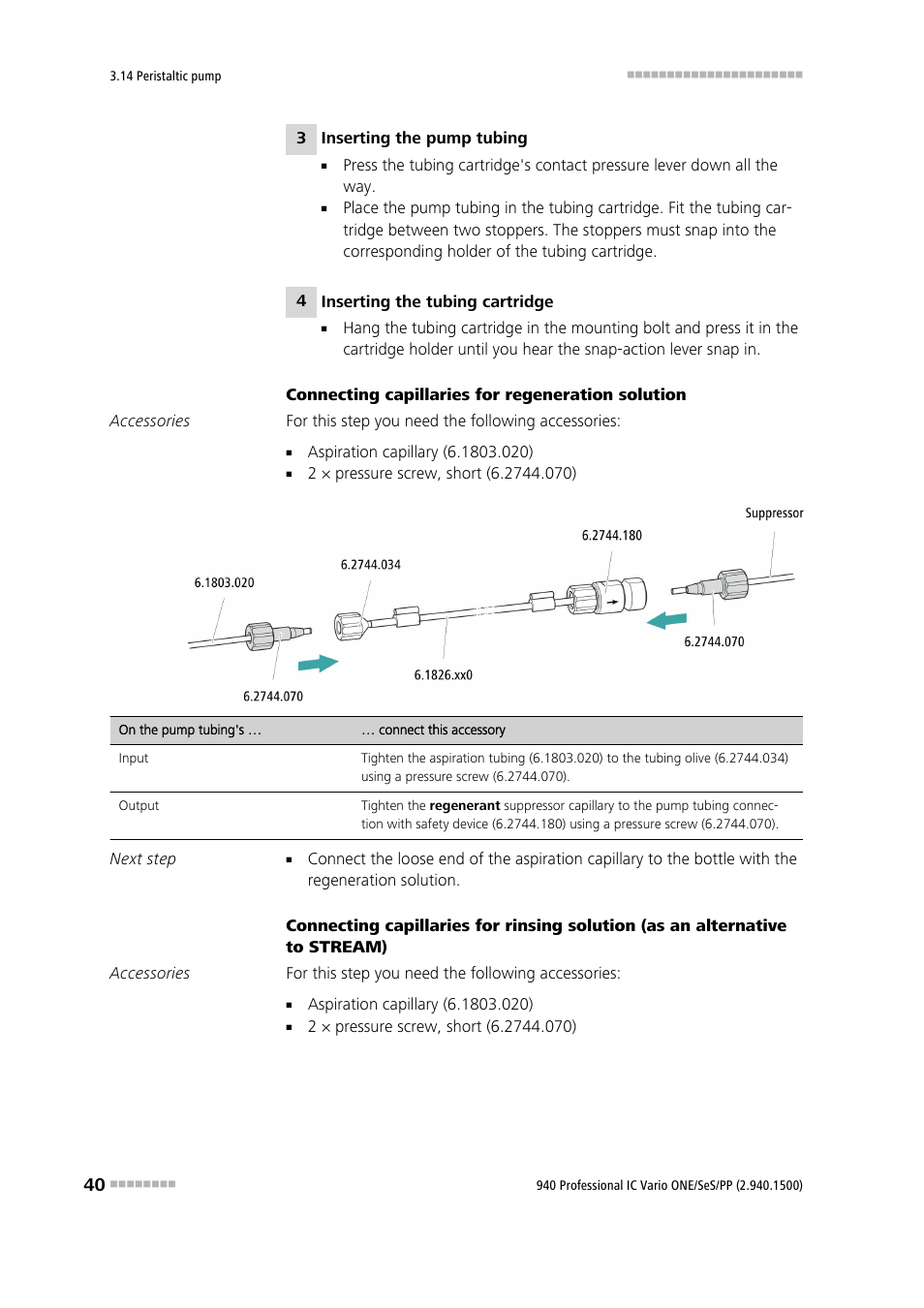 Metrohm 940 Professional IC Vario ONE/SeS/PP User Manual | Page 50 / 126